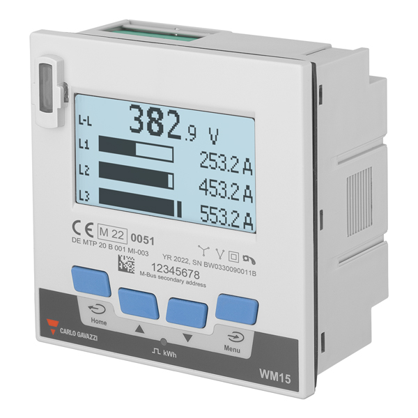 Nätanalysatorer WM15 M-BUS MID